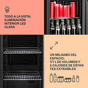 mini nevera pequeña bar