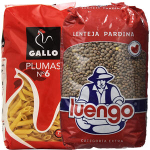 pastas y legumbres